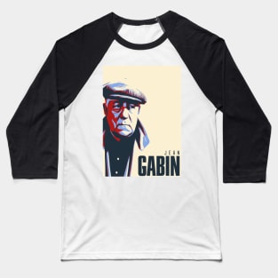 Jean Gabin - French actor, lino ventura, belmondo, cinema, france Baseball T-Shirt